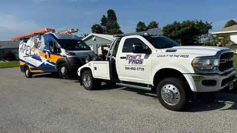 Work Van Towing Daytona Beach